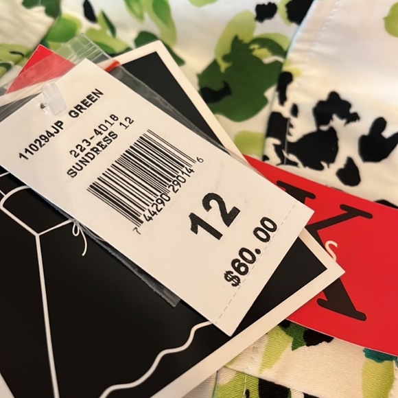 R&K Green Sundress, NWT, size 12 - Picture 15 of 16